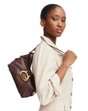 Guess Γυναικεία Τσάντα Ώμου Camden Mini HWBB9308720-Espresso