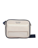 Guess Γυναικεία Τσάντα Hoshi Crossbody V6YZ04W3009-G1O6 Εκρού