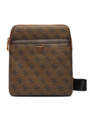 Guess Τσαντάκι Ώμου Vezzola Milano Crossbody Flat HMEVZLP2223-COF Καφέ