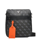Guess Τσαντάκι Ώμου Milano Crossbody HMMILOP5417-DAB Μαύρο