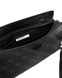 Guess Τσάντα Ώμου Φάκελος Milano HMMILOP6157-DAB Μαύρο