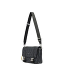 Guess Milano Messenger Τσάντα Ώμου HMMILOP6444-BLA Γκρι