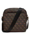 Guess Ανδρικό Τσαντάκι Ώμου Torino  HMTOLOP4258-BNH Καφέ