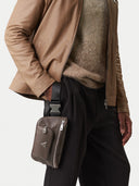 Guess Τσαντάκι Μέσης Certosa Saffiano Smart Mini Bag HMECSAP3332-BSW Καφέ