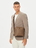 Guess Ανδρικό Τσαντάκι Ώμου Torino  HMTOLOP4258-BBO Μπεζ