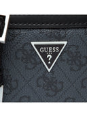 Guess Τσαντάκι Ώμου Vezzola Milano Crossbody Flat HMEVZLP2223-BLA Γκρι