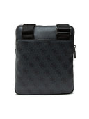 Guess Τσαντάκι Ώμου Vezzola Milano Crossbody Flat HMEVZLP2223-BLA Γκρι