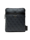 Guess Τσαντάκι Ώμου Vezzola Milano Crossbody Flat HMEVZLP2223-BLA Γκρι