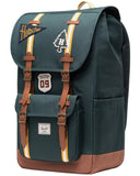 Herschel Σακίδιο Πλάτης Little America 11390-07786 Πράσινο