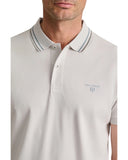 Navy & Green Ανδρική Μπλούζα Πόλο Κοντομάνικη 24TS.004/PL ICE Γκρι Ανοιχτό