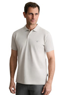 Navy & Green Ανδρική Μπλούζα Πόλο Κοντομάνικη Young Line 24EY.007/PL/YL.2 Ice Γκρι Πάγου