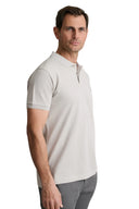 Navy & Green Ανδρική Μπλούζα Πόλο Κοντομάνικη Young Line 24EY.007/PL/YL.2 Ice Γκρι Πάγου