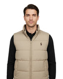 U.S. Polo Assn. Ανδρικό Αμάνικο Μπουφάν US44 116 001-1-184 Μπεζ