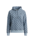 Guess Γυναικείο Φούτερ 4G Allover Jacquard V6YQ02K4782-FBI5 Μπλε