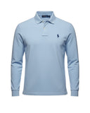 U.S. Polo Assn. Ανδρική Μπλούζα Μακρυμάνικη Polo US44 177 002-1-103 Γαλάζιο