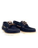 Lumberjack Ανδρικά Δερμάτινα Παπούτσια Loafer Freeman 102268828-Navy Blue Μπλε