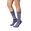 Columbia  Γυναικείες Κάλτσες 2 Pack Columbia Moisture Control Stripe C1408W-Purple-Purple