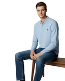 U.S. Polo Assn. Ανδρική Μπλούζα Μακρυμάνικη Polo US44 177 002-1-103 Γαλάζιο