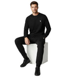 U.S. Polo Assn. Ανδρικό Παντελόνι Φόρμας US44 115 009-1-199 Μαύρο