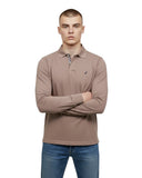 Nautica Ανδρική Μπλούζα Cabin Polo Long Sleeve N1CR0126-200 Καφέ