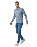 Nautica Ανδρική Μπλούζα Cabin Polo Long Sleeve N1CR0126-423 Μπλε