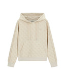 Guess Γυναικείο Φούτερ 4G Allover Jacquard V6YQ02K4782-FNMZ Μπεζ