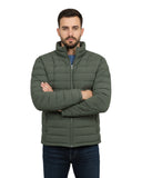 Nautica Ανδρικό Καπιτονέ Μπουφάν Quilted Mid Weight 3NC208001211-NCDFS Πράσινο
