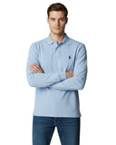 U.S. Polo Assn. Ανδρική Μπλούζα Μακρυμάνικη Polo US44 177 002-1-103 Γαλάζιο