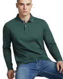 Nautica Ανδρική Μπλούζα Cabin Polo Long Sleeve N1CR0126-502 Πράσινο