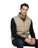 U.S. Polo Assn. Ανδρικό Αμάνικο Μπουφάν US44 116 001-1-184 Μπεζ