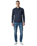 Nautica Ανδρική Μπλούζα Cabin Polo Long Sleeve N1CR0126-459 Μπλε