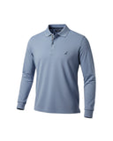 Nautica Ανδρική Μπλούζα Cabin Polo Long Sleeve N1CR0126-423 Μπλε