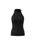 Guess Γυναικεία Μπλούζα Nat Rib Mock Neck W6YP19K4804-JBLK Μαύρο