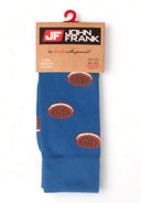John Frank Ανδρικές Κάλτσες Cookies ONE SIZE 40-45 JFLSFUN82 Μπλε