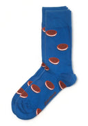 John Frank Ανδρικές Κάλτσες Cookies ONE SIZE 40-45 JFLSFUN82 Μπλε