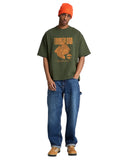 Timberland Ανδρικό T-Shirt Rugged Boot TBC0YHAJU31 Πράσινο