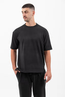 Μπλούζα Vittorio 200-2526-JORDAN BLACK Μαύρο