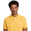 Timberland Ανδρική Μπλούζα SS Millers River Pique Polo TB0A6VDP714 Κίτρινο