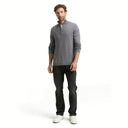 Tom Tailor Ανδρικό Πλεκτό Βαμβακερό Με Κασμίρι Half Zip 1048018-38679 Γκρι