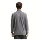 Tom Tailor Ανδρικό Πλεκτό Βαμβακερό Με Κασμίρι Half Zip 1048018-38679 Γκρι