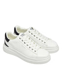Guess Ανδρικό Δερμάτινο Παπούτσι Elba  FMTEL4LEA12-White