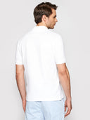 La Martina Ανδρική Polo Μπλούζα BPMP11PK031-00001 Λευκό