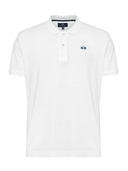 La Martina Ανδρική Polo Μπλούζα BPMP11PK031-00001 Λευκό