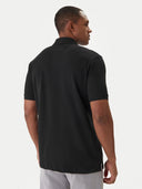 La Martina Ανδρική Polo Μπλούζα BPMP11PK031-09999 Μαύρο