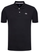 La Martina Ανδρική Polo Μπλούζα BPMP11PK031-09999 Μαύρο