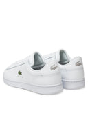 Lacoste Ανδρικά Δερμάτινα Sneakers Carnaby Set 48SMA010521G WHT/WHT Λευκό