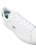 Lacoste Ανδρικά Δερμάτινα Sneakers Carnaby Set 48SMA00111R5 WHT/DK GRN Λευκό