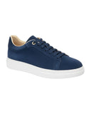 La Martina Ανδρικά Δερμάτινα Sneakers 3LFM261010-1A012 Μπλε
