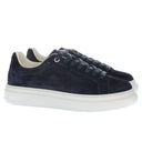La Martina Ανδρικά Δερμάτινα Sneakers 3LFM261010-1A012 Μπλε