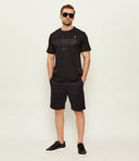 La Martina Ανδρικό T-Shirt MCR302JS404-09999 Μαύρο